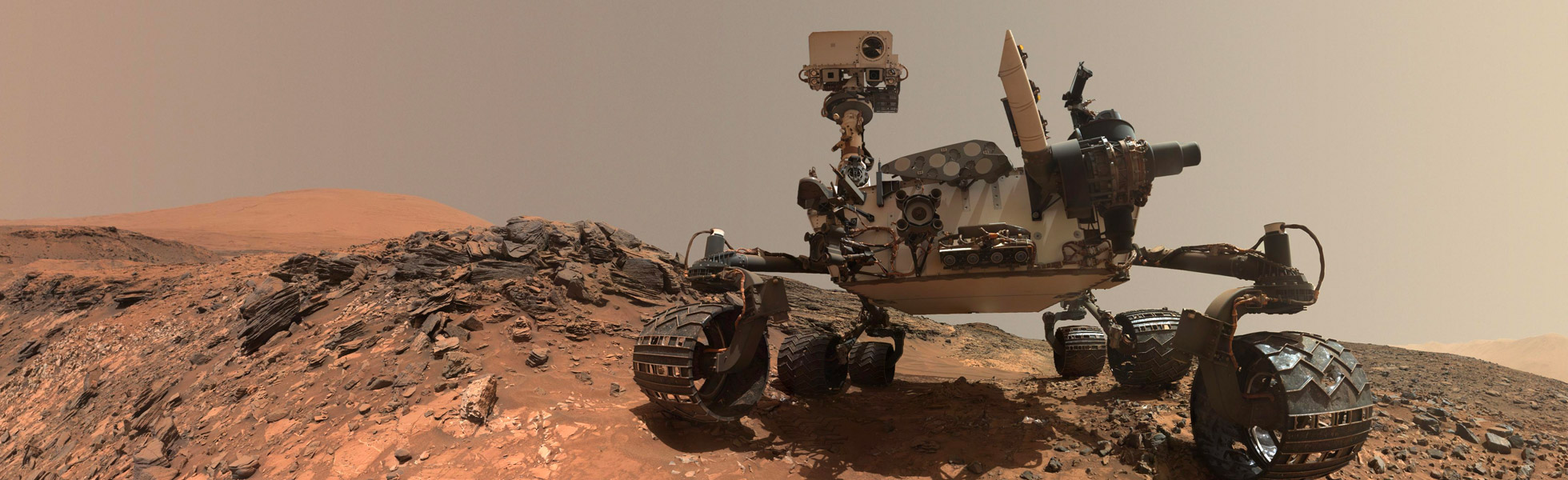 Rover on Mars, awaiting instructions